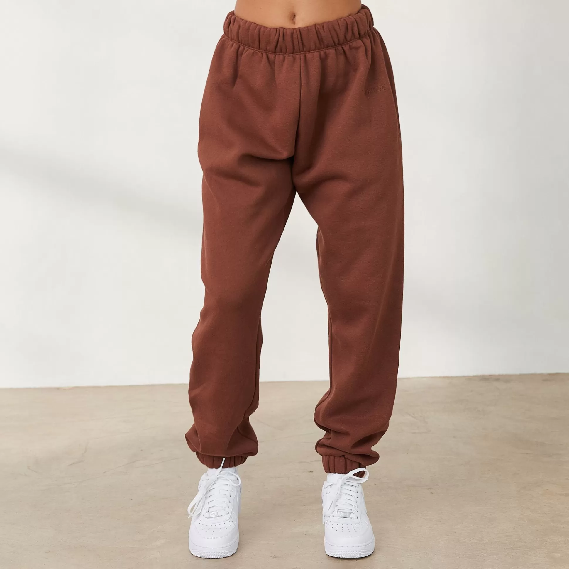 Flash Sale Lounge Underwear 365 Oversized Joggers Chocolate