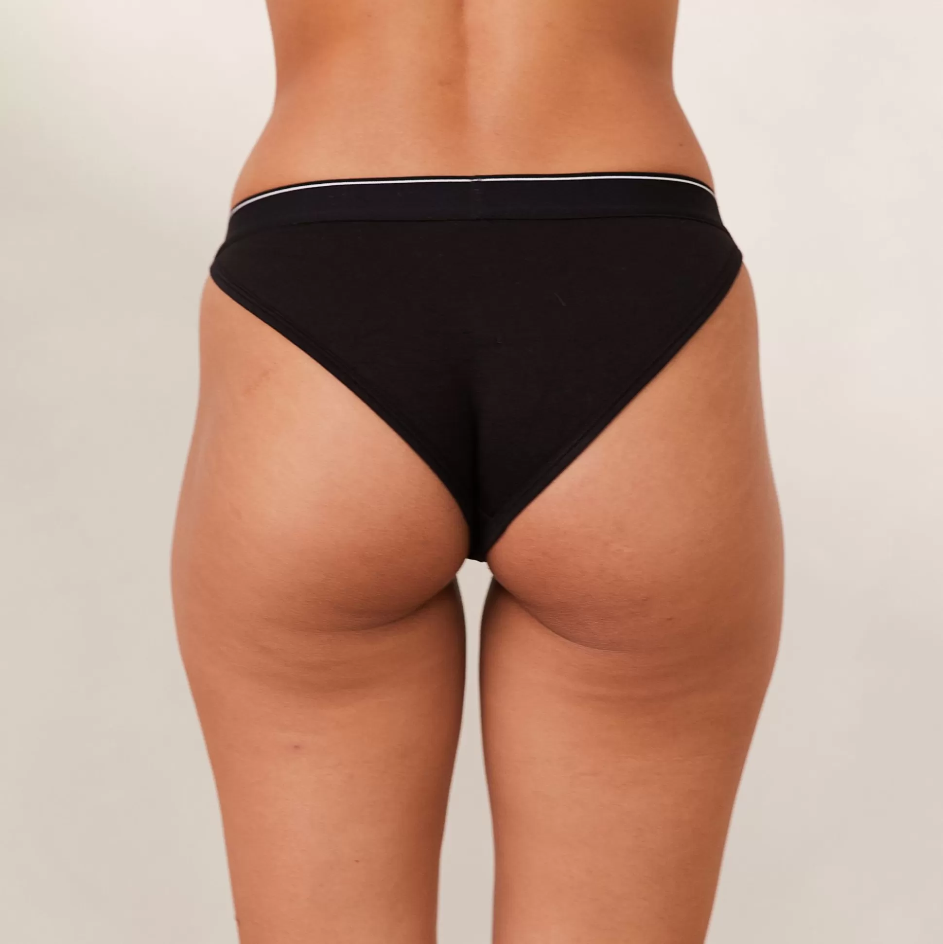 Cheap Lounge Underwear Bamboo Minimal Triangle Briefs Black