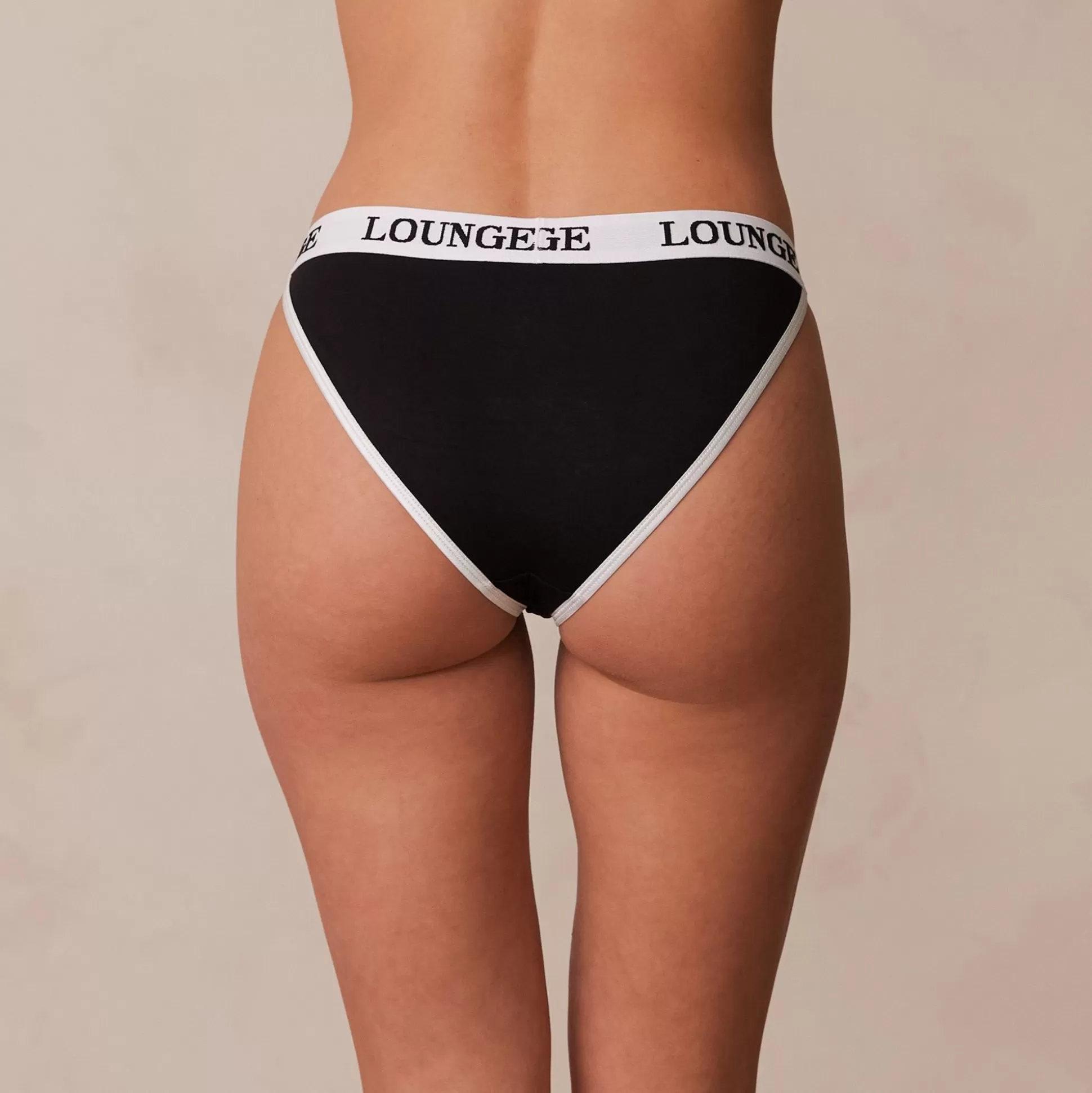 Store Lounge Underwear Bamboo Triangle Briefs Black