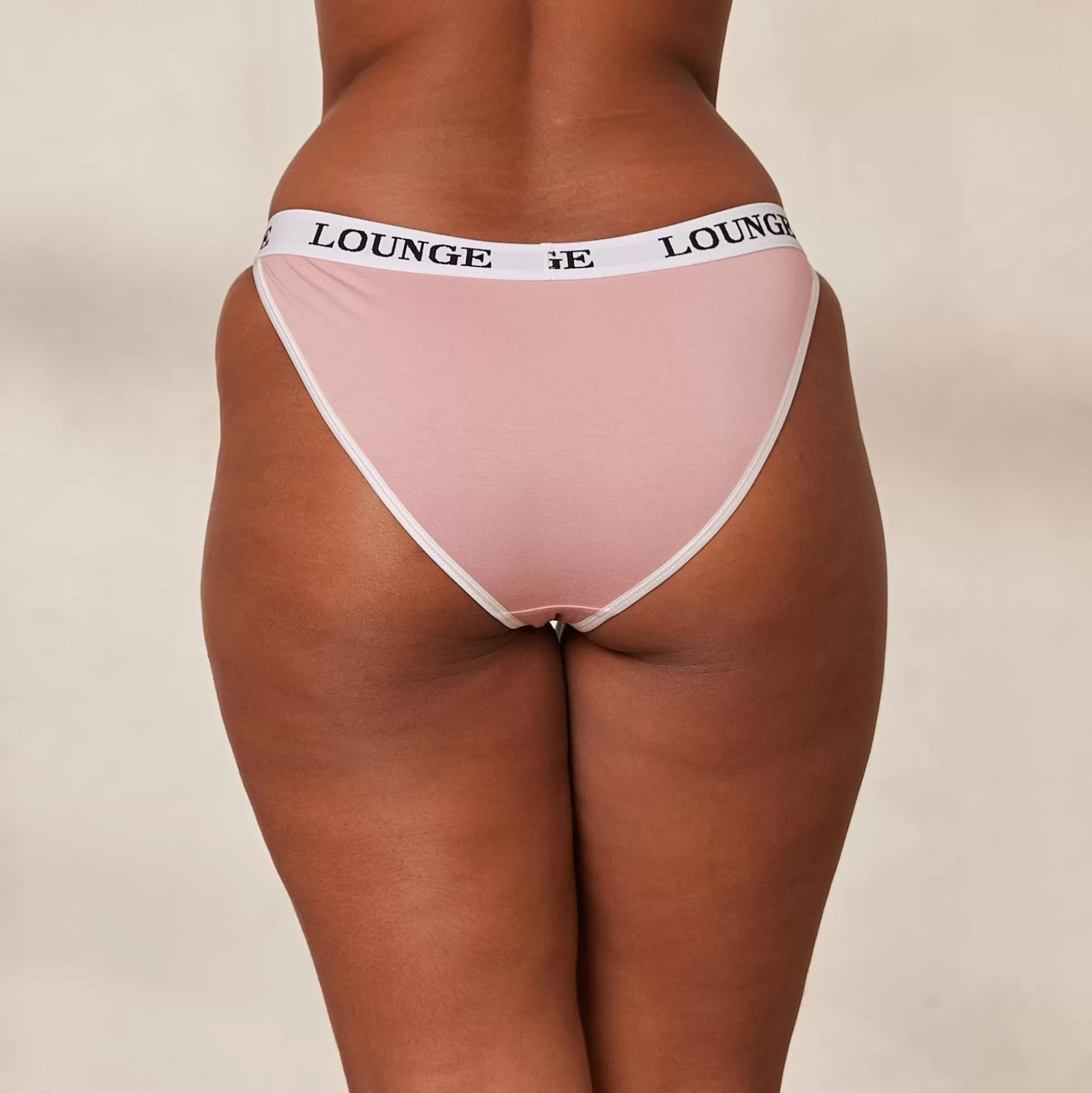 Best Sale Lounge Underwear Bamboo Triangle Briefs Pink