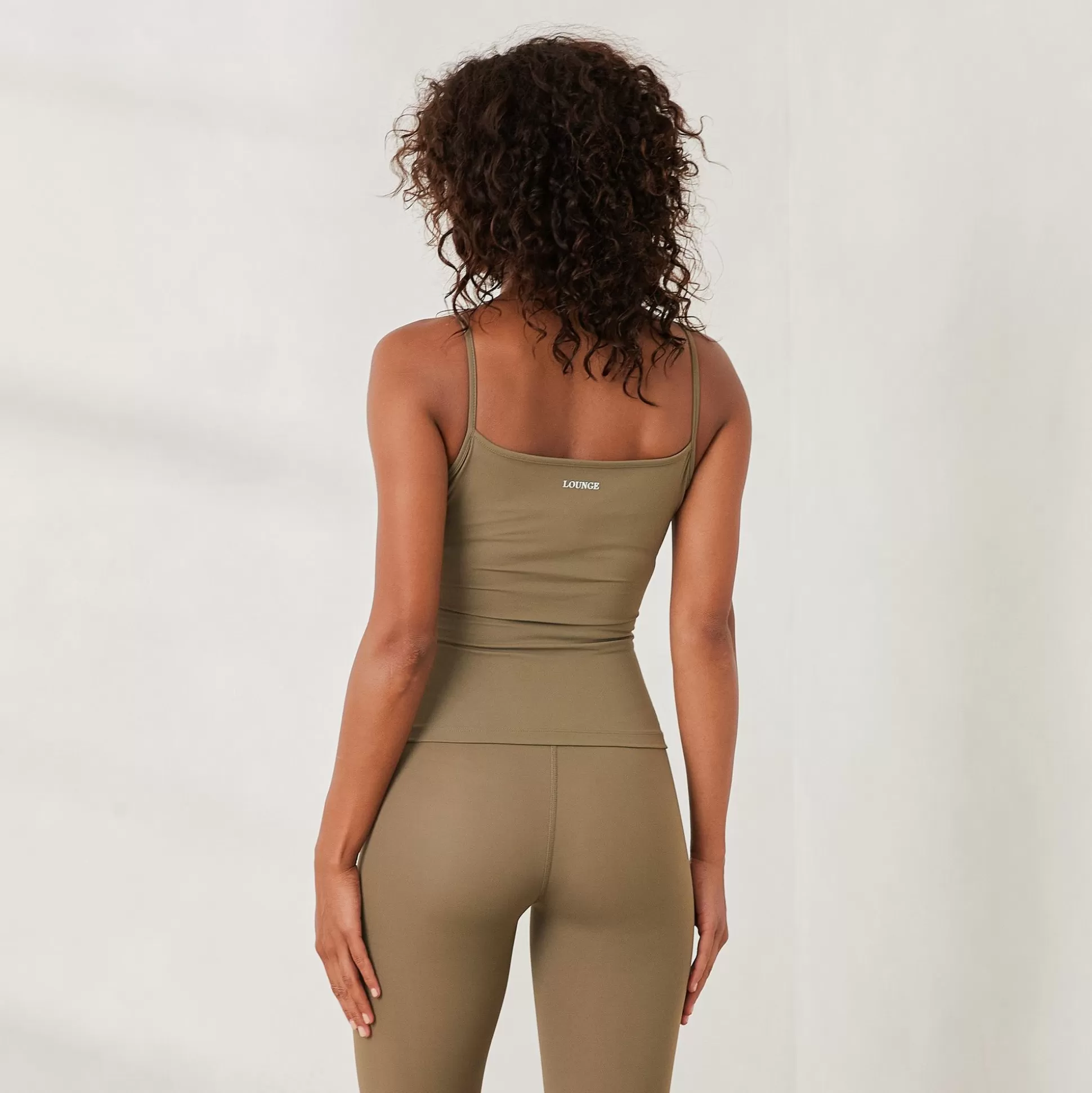 Hot Lounge Underwear Essential Cami Top Olive