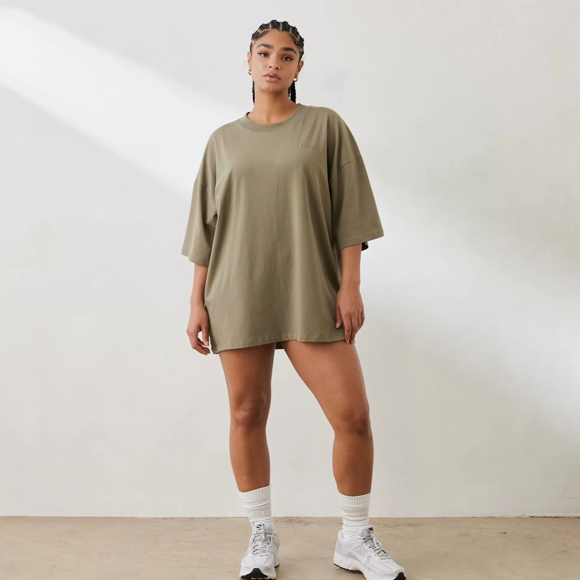 Hot Lounge Underwear Essential Oversized T-Shirt Olive