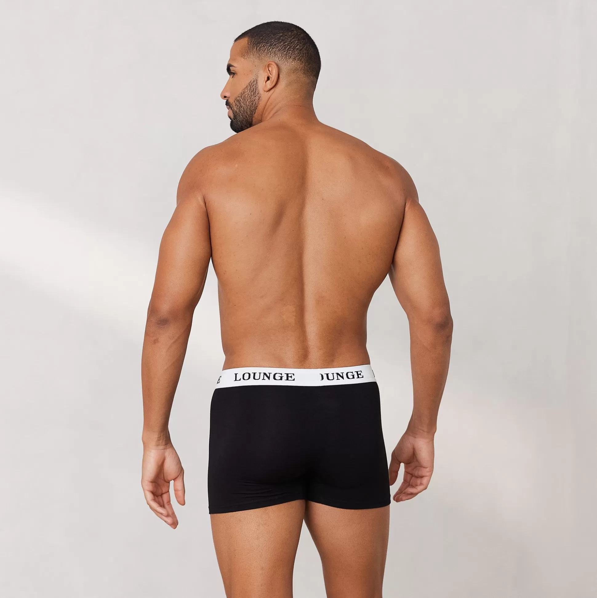 Fashion Lounge Underwear Men'S Everyday Boxers (3 Pack) Black