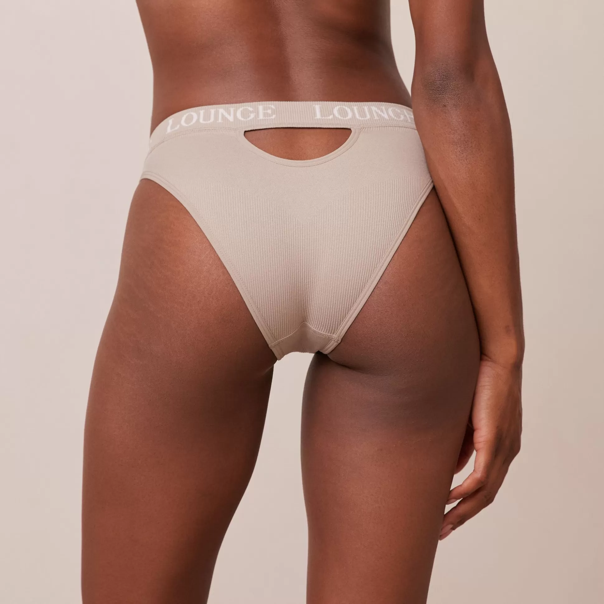 Cheap Lounge Underwear Seamless Briefs Mink