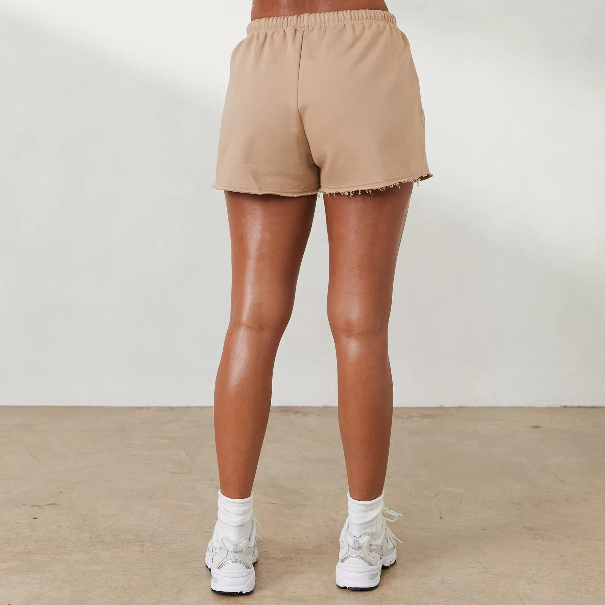 New Lounge Underwear Sweat Shorts X Jess Hunt Caramel