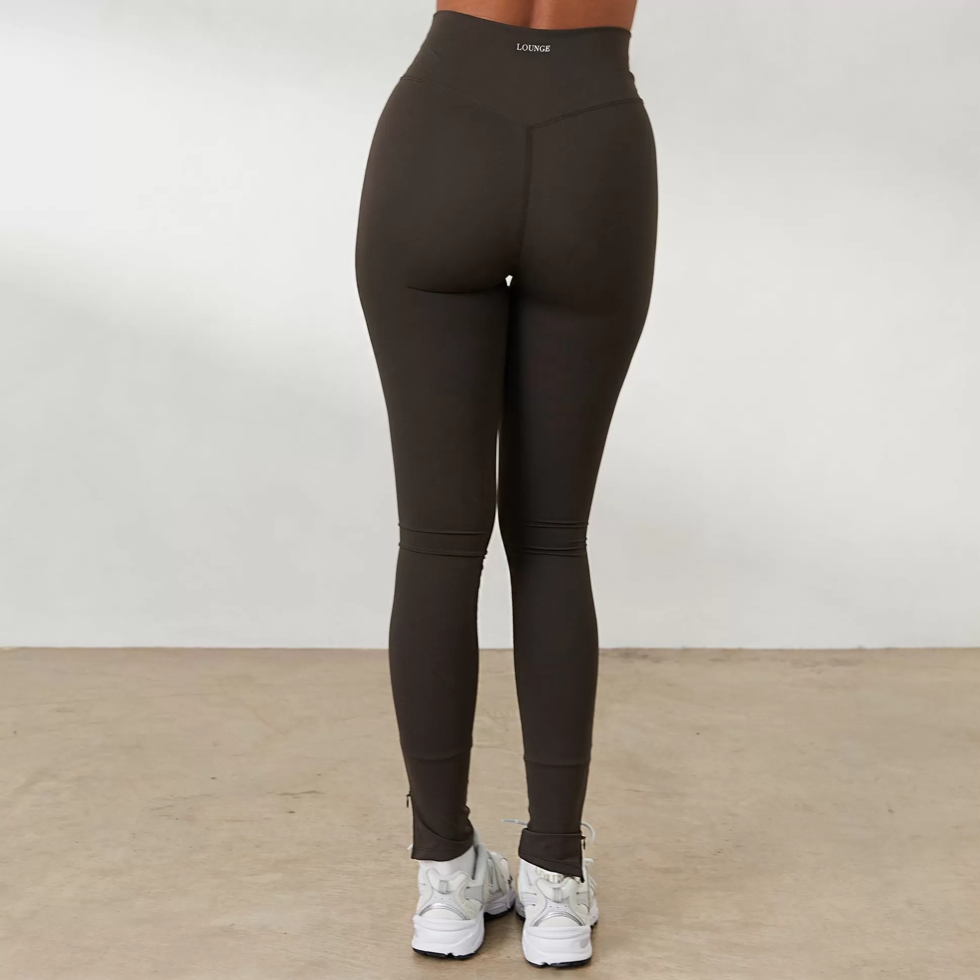 Sale Lounge Underwear Zip Ankle Leggings X Jess Hunt Washed Black